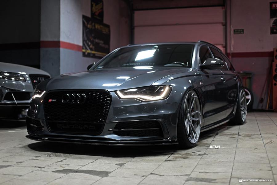  Audi A6 Avant on ADV.1 Wheels (ADV5.3 M.V2 CS) (4G, C7) 2017 года  (фото 1 из 8)